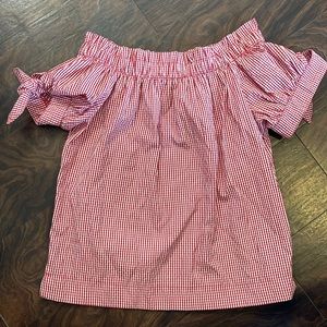 Off the shoulder shirt